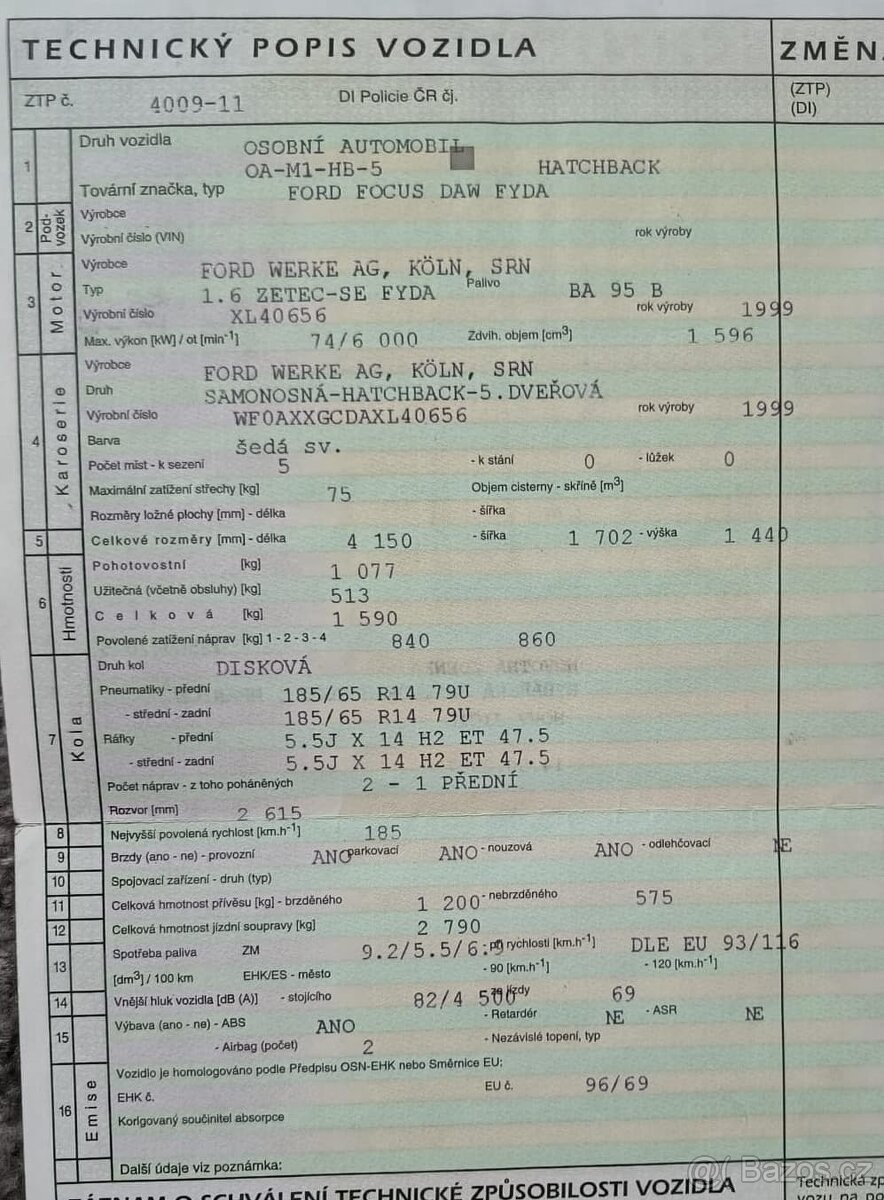 Ford Mondeo MK3 - 12