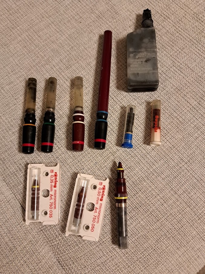 starožitné a retro psací potřeby - 12