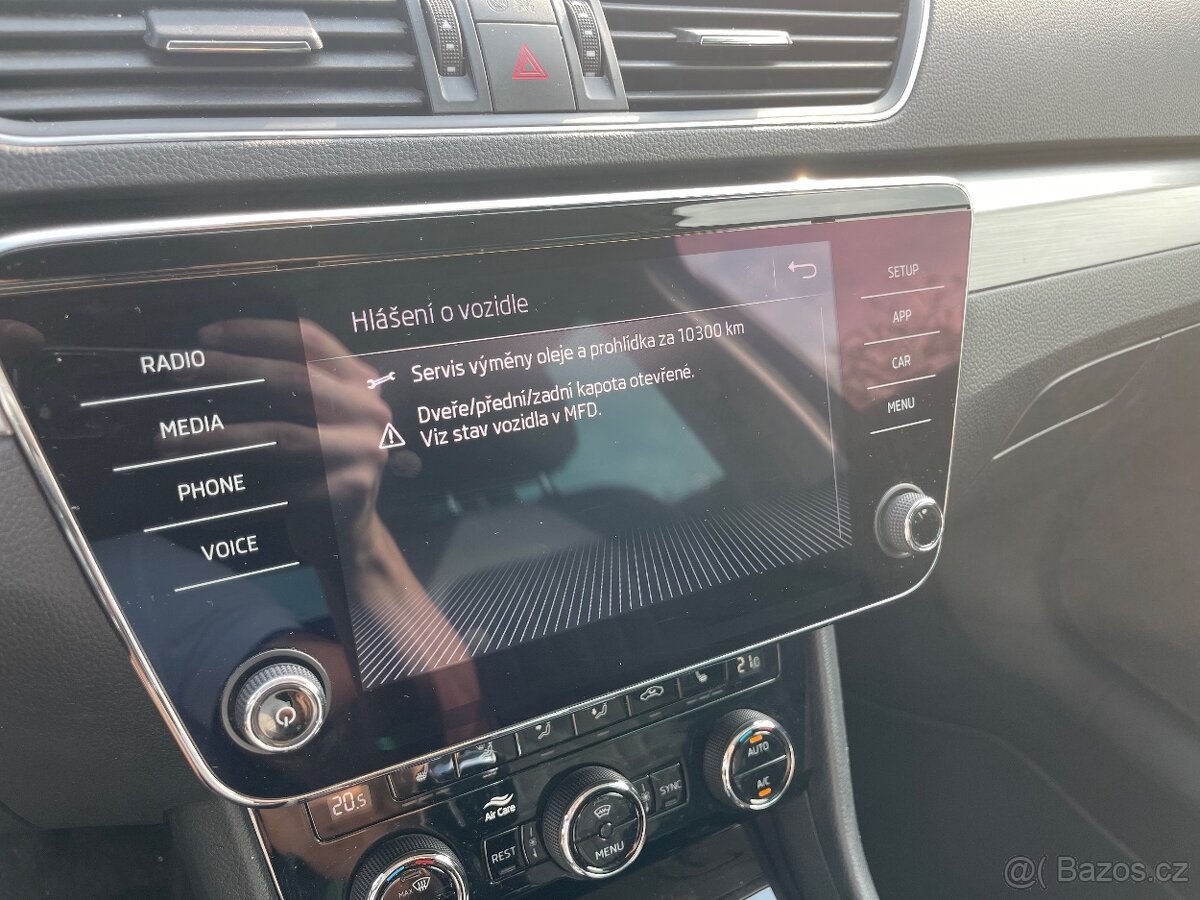 Škoda Superb, 110KW, 1.9 , černá, DPH - 12