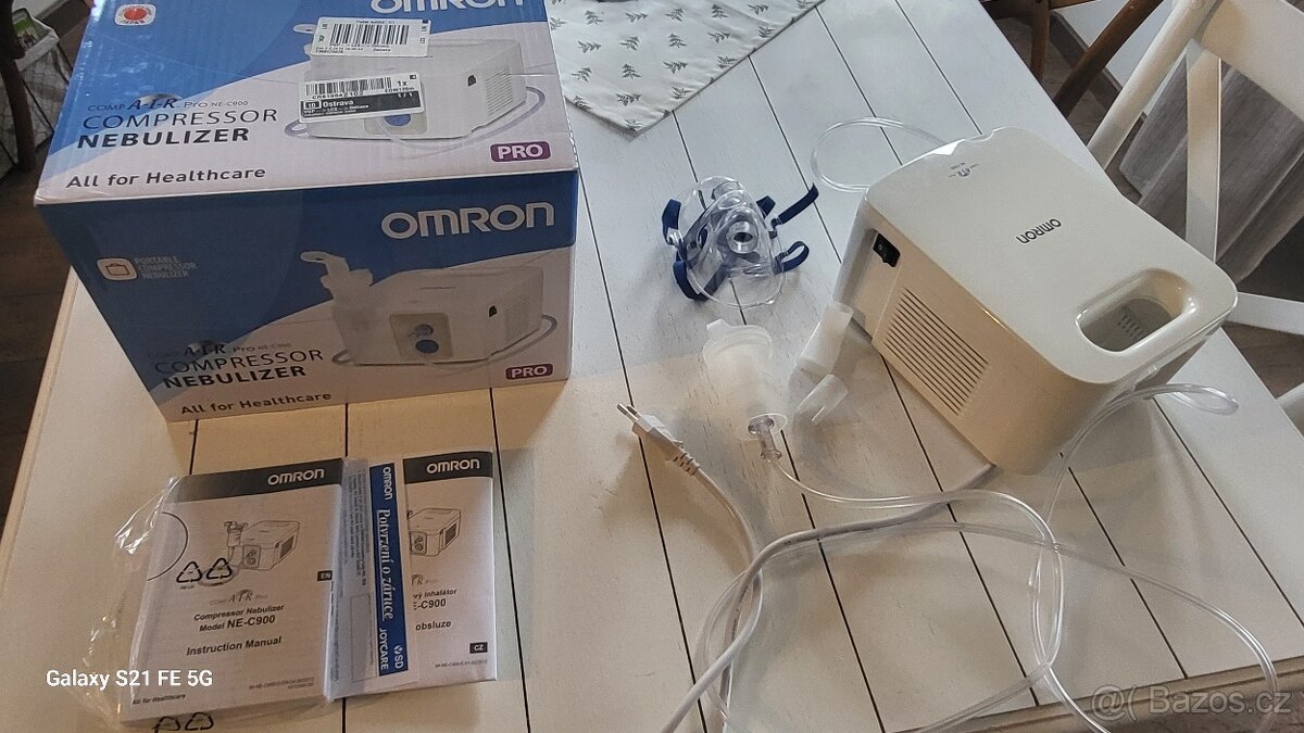 INHALÁTOR KOMPRESOROVÝ OMRON AIR PRO C900 - 12