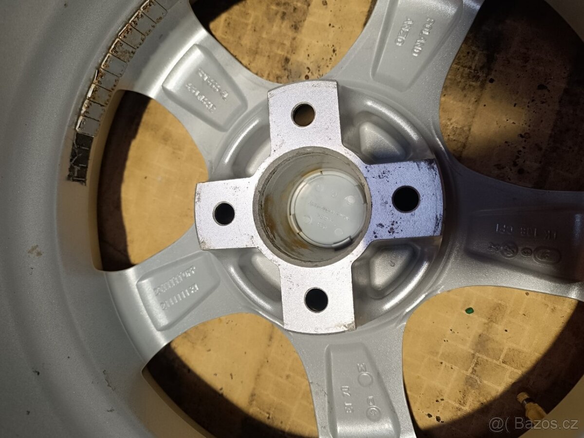 Alu kola Platin 4x108 ET20 + zimní pneu 195/55 R16 - 12