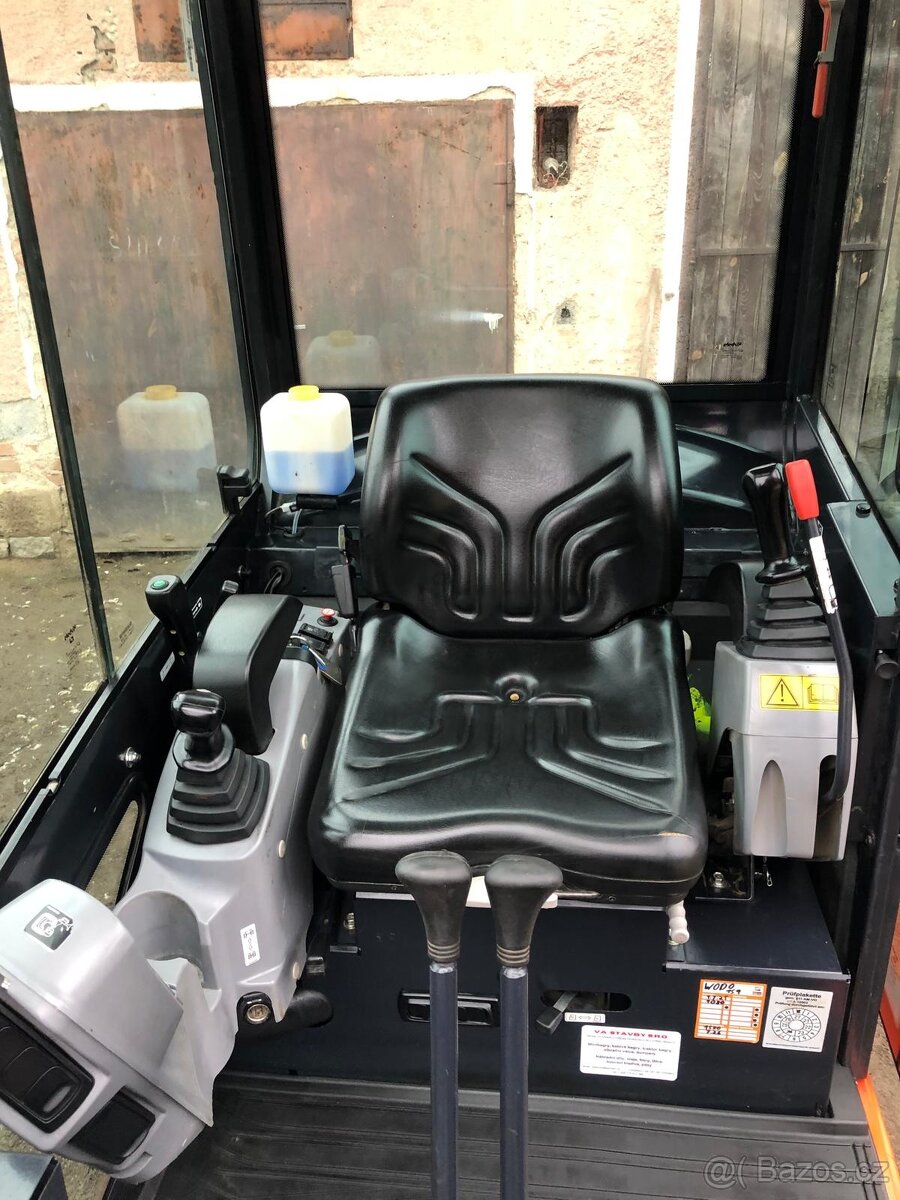 Prodám minibagr Kubota KX 16 - 12