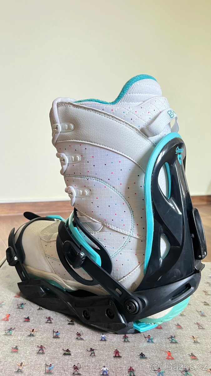 Gravity snowboardové boty+vázání - 12