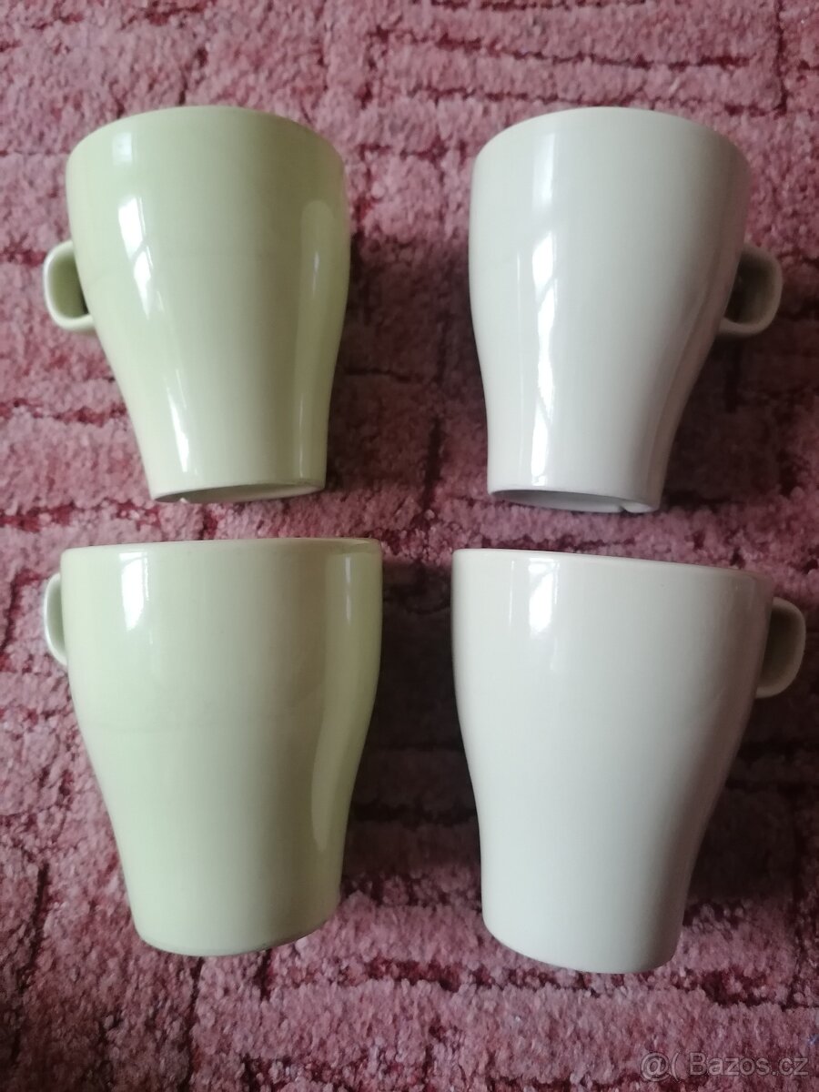 Zelené hrnky Ikea - 5 ks - 12