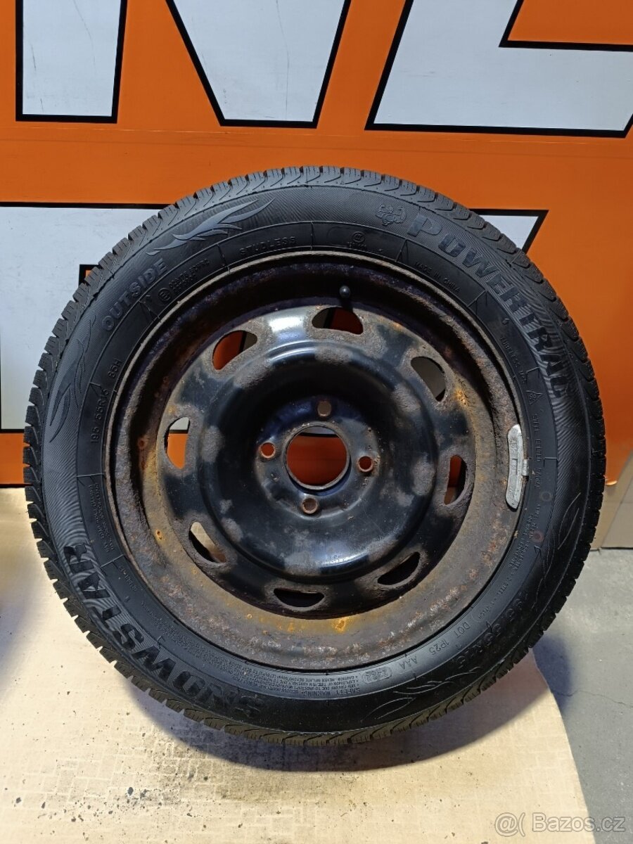 Kola Peugeot, Citroen + zimní pneu 195/55 R15 - 12