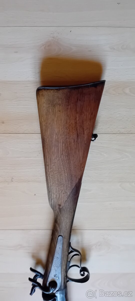 Prodám historickou brokovou dvojku, cal. 16 St Etienne - 12