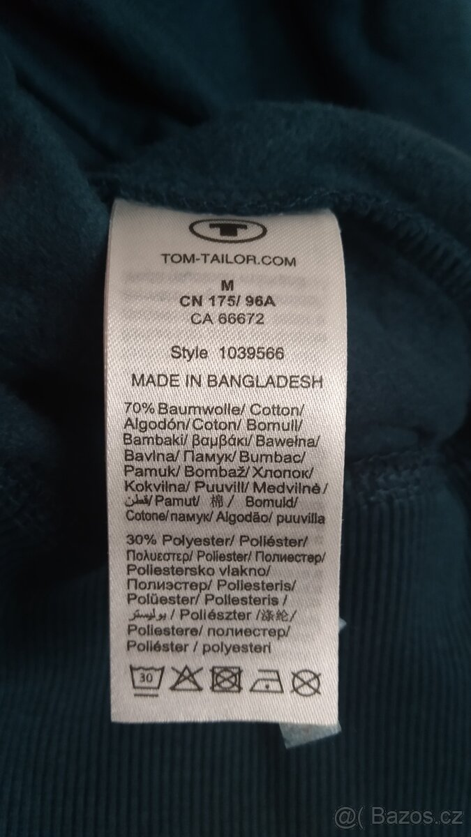 Pánská mikina Tom Tailor, vel.M, nová - 12
