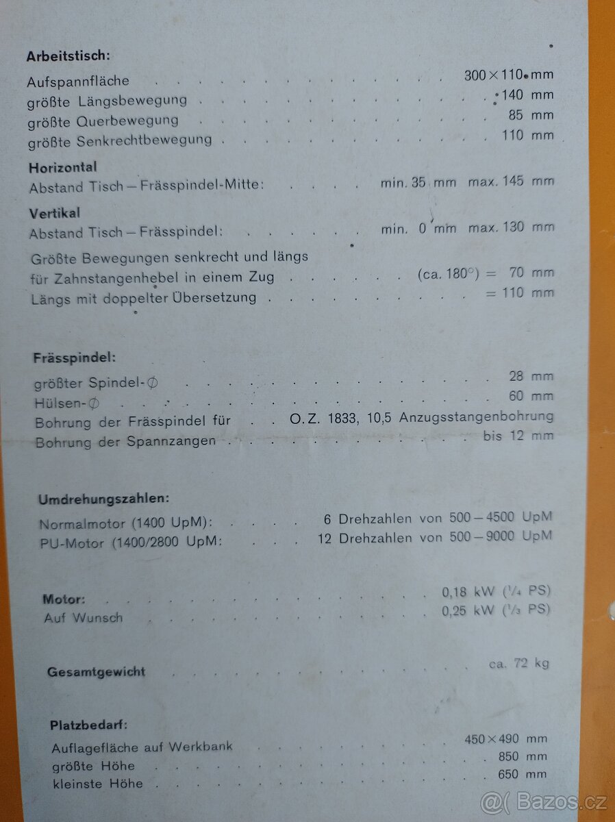 Hodinarska frezka Vollma JK2 - 12