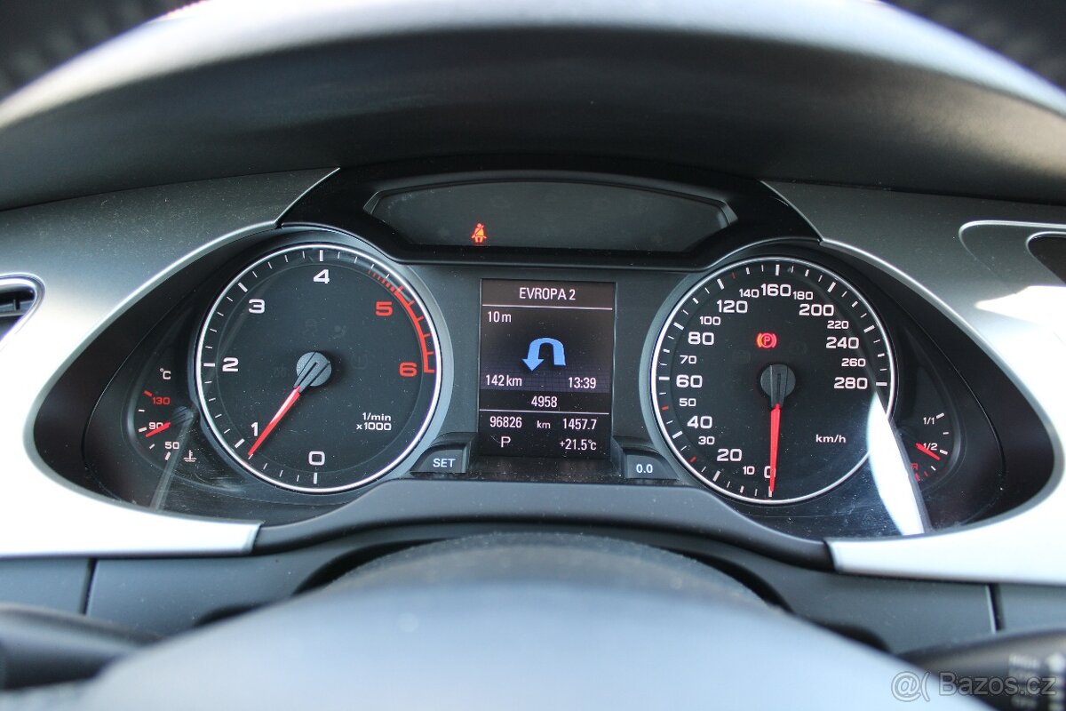 Audi A4, 2,0TDi 105KW, 96.826 km,AUTOMAT, r.v. 2010 - 12