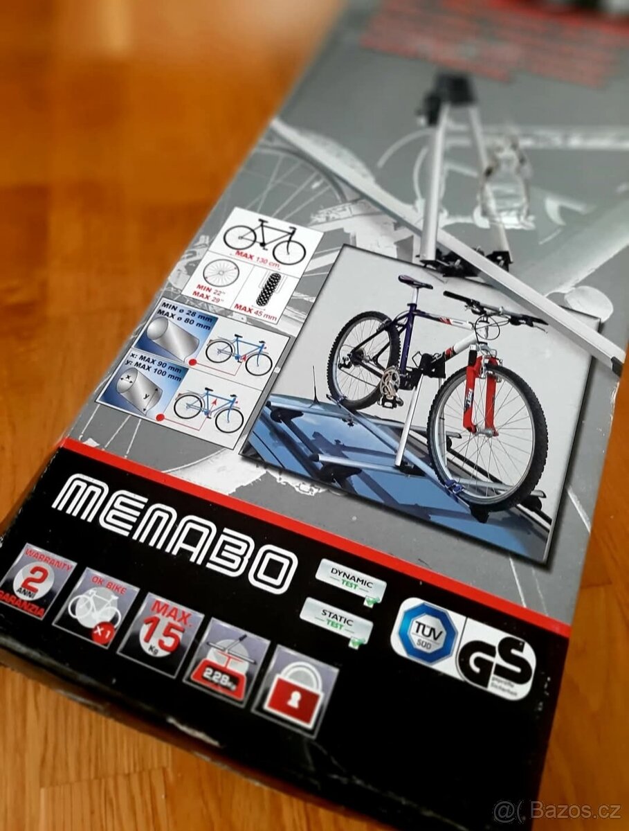 Vw Passat b5.5 sedan / original příčníky + nosiče kol.. - 12