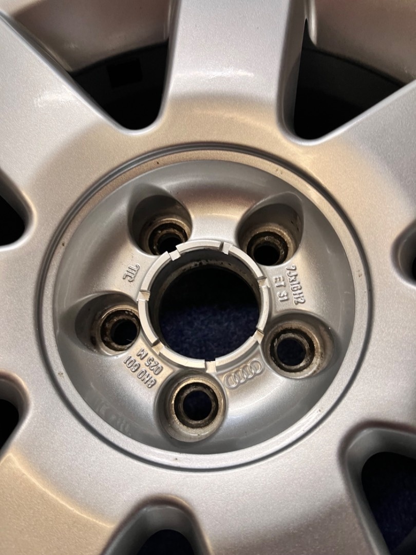 5x100 R16 originál alu Audi - TOP STAV - 12