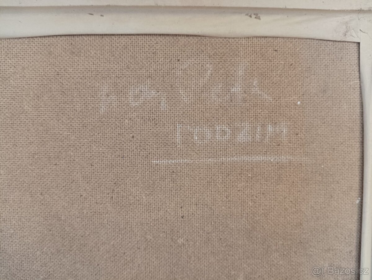 JÁGR - OBRAZ OLEJ NA DESCE - 12