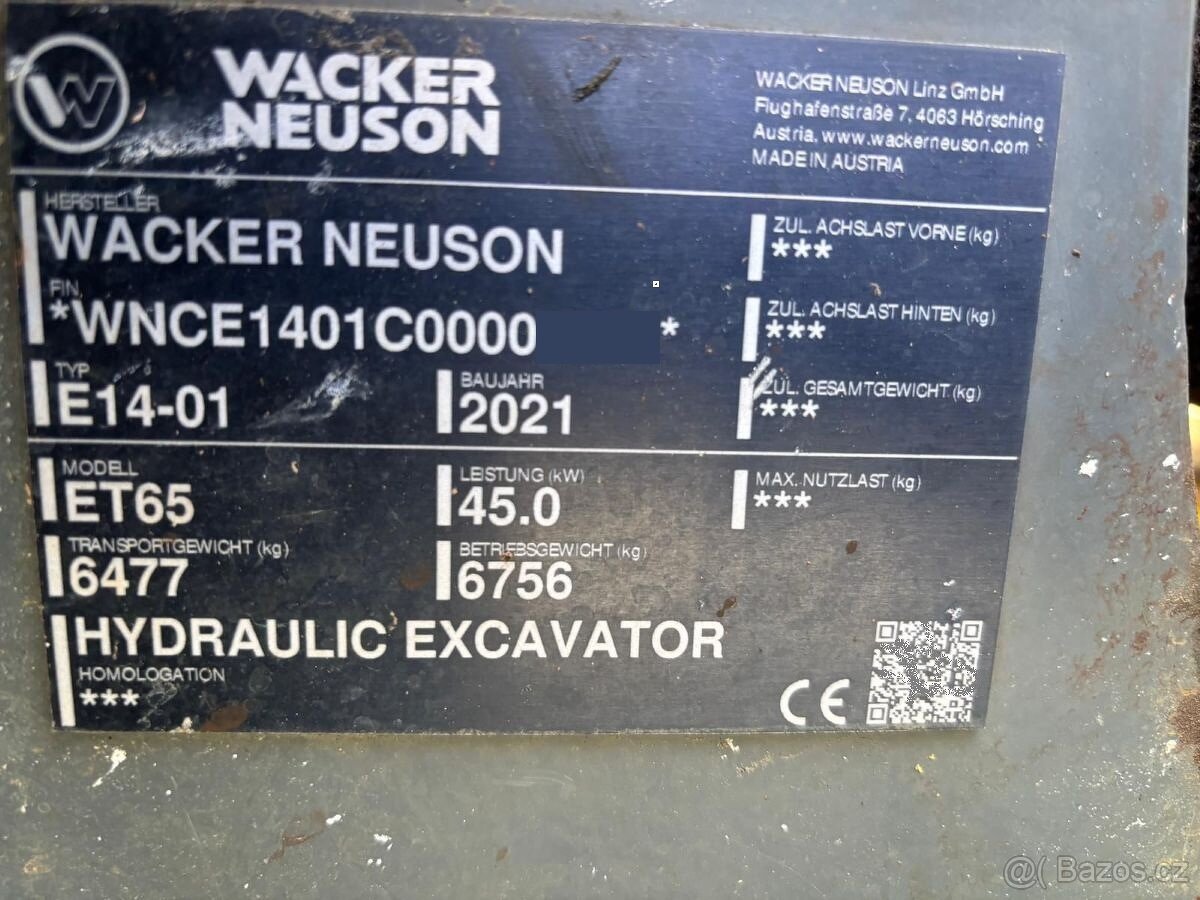Dempr Wacker Neuson DW 60 Dual View - 12