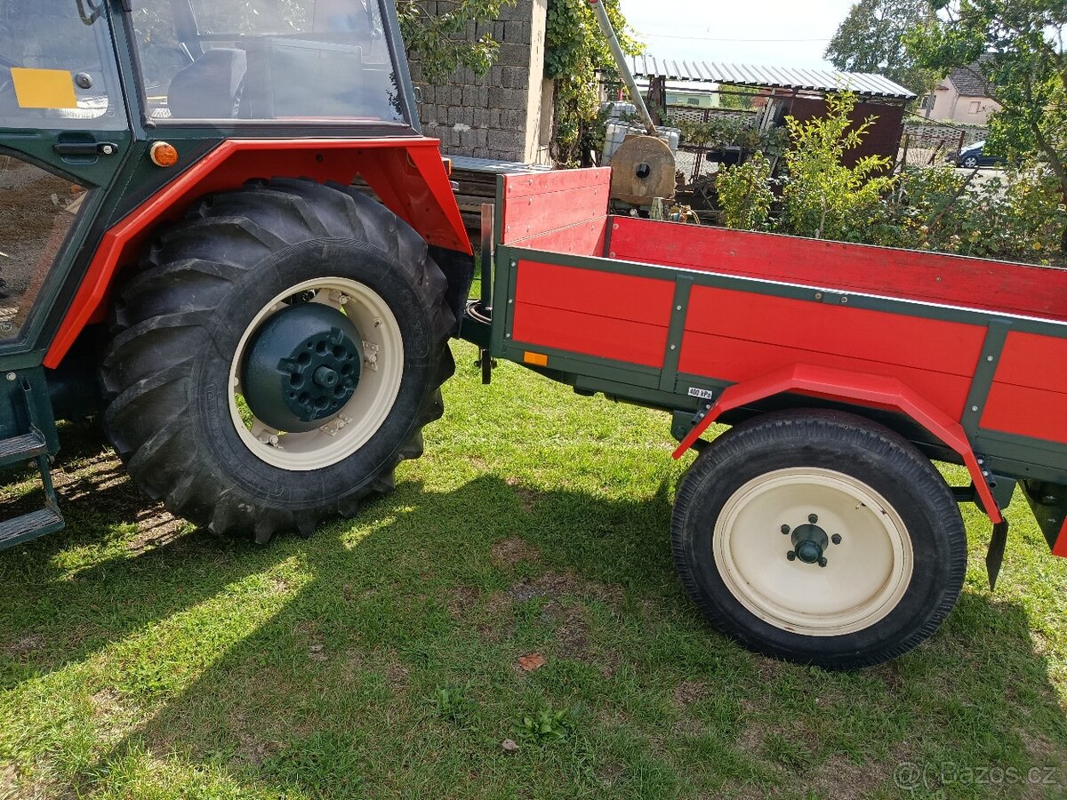 Vlečka,dvoukolka,kára - 12