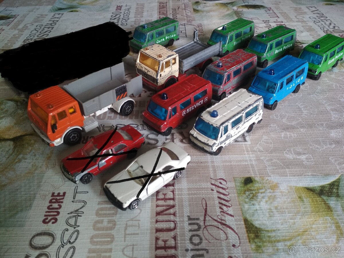 autíčka - modely Mercedes - 12