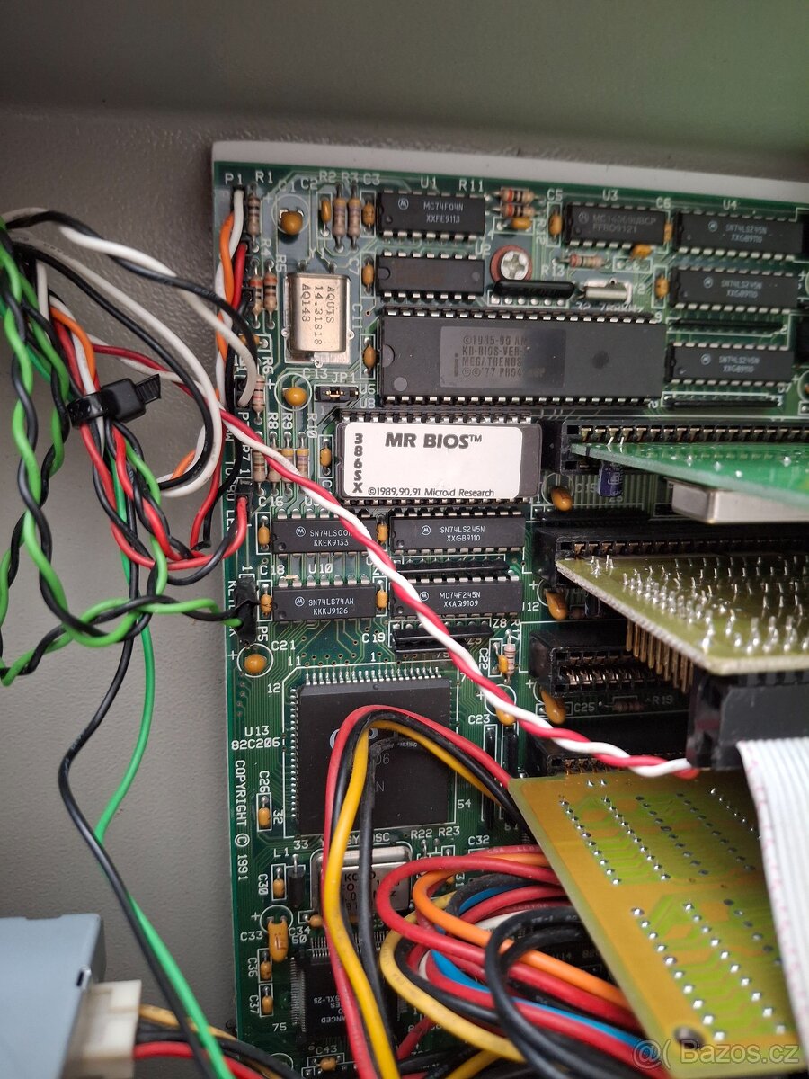 Retro počítač 386SX/25Mhz + koprocesor - 12