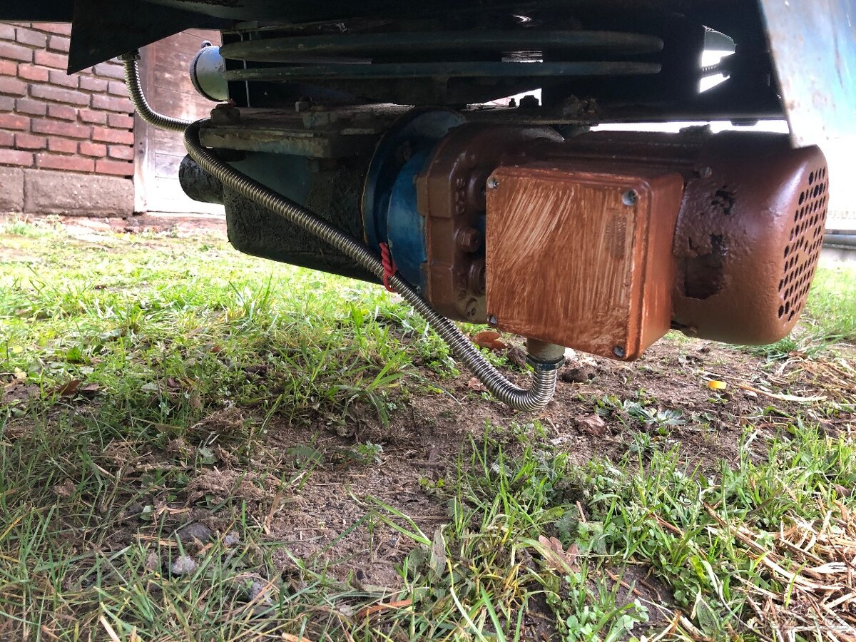 Pásový dopravník 10 m - nová elektroinstalace - 12