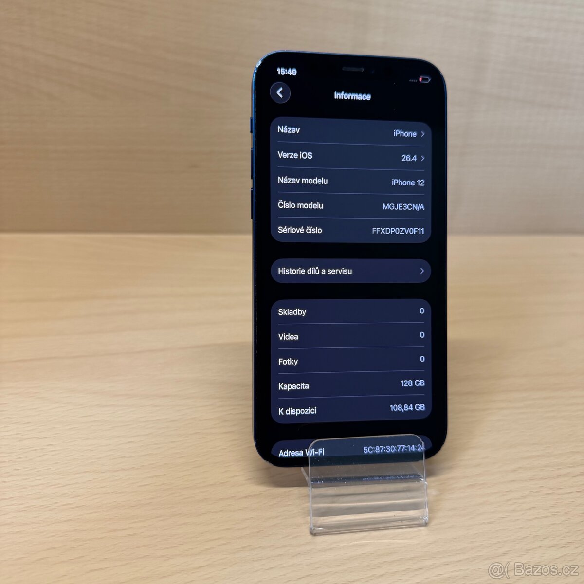 iPhone 12 128GB, modrý (rok záruka) - 12