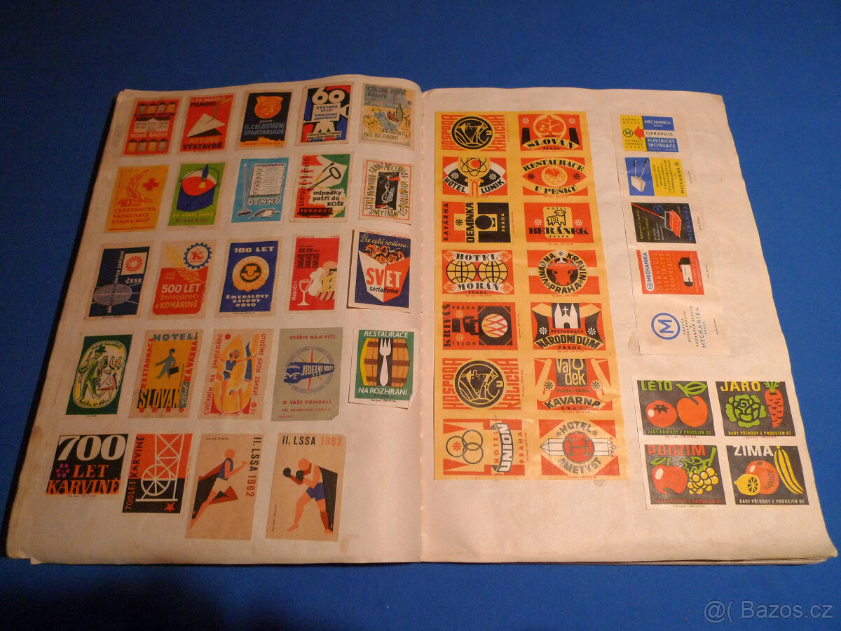 Album zápalkových nálepek - 12
