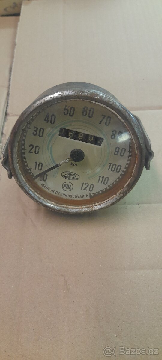 ČZ B,T , Jawa tachometr a tachometr VDO - 12