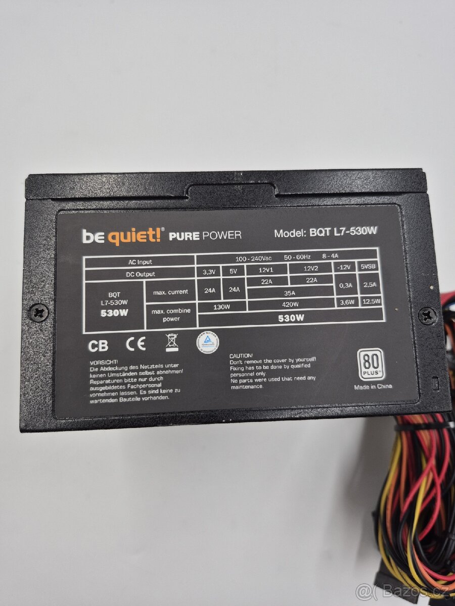 ZDROJE VÍCE KUSŮ KVALITNÍ 500W+ 80+GOLD - 12