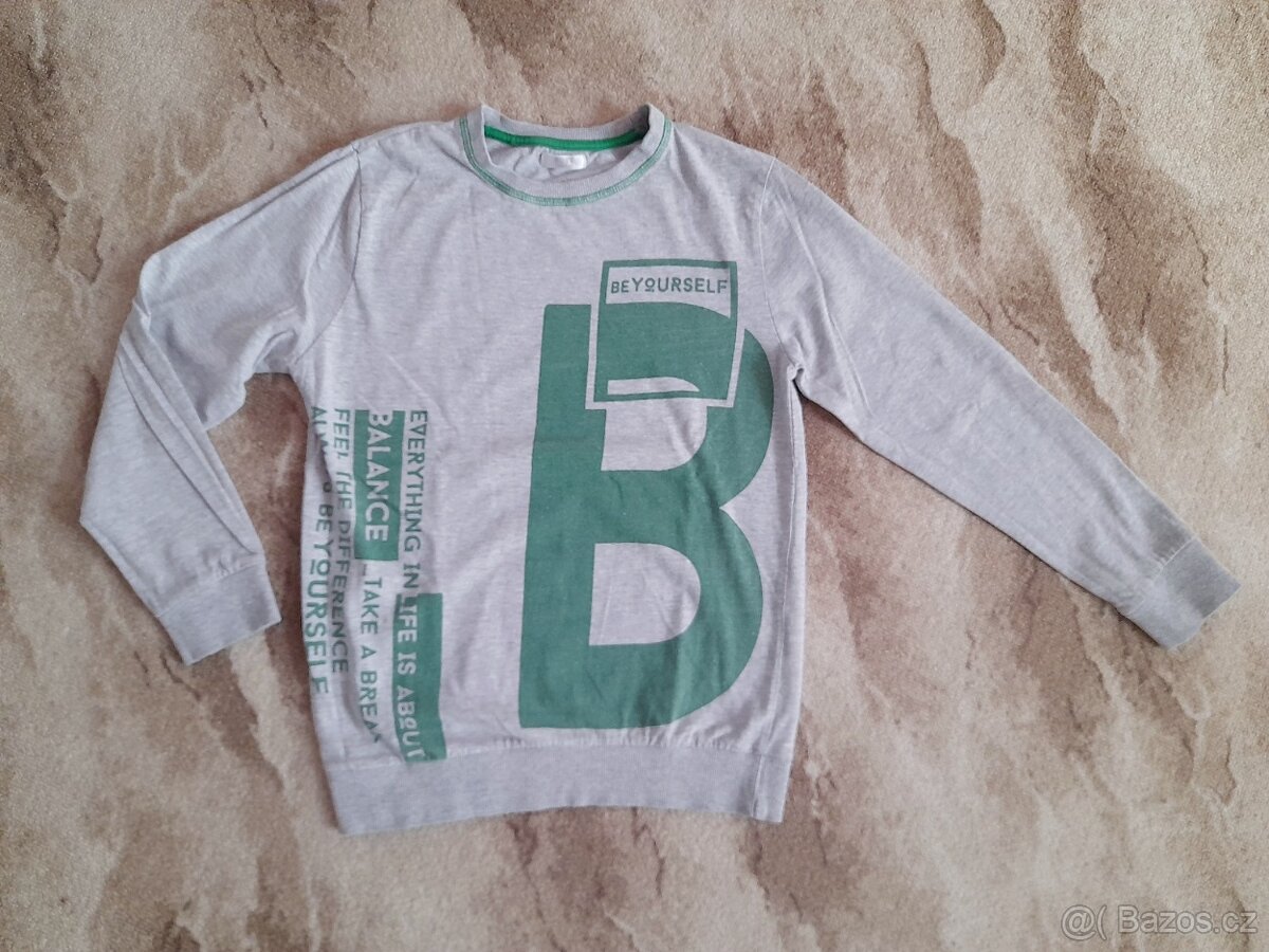 2x balíček-Chlapecké oblečení vel. 134+/- - 12