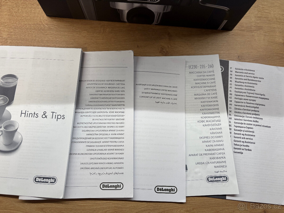 De'Longhi Stilosa EC 235.BK + extra prislusenstvo - 12