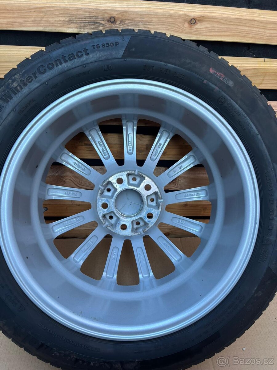 Prodám kvalitní kola Platin Mercedes Cla/A/B Class top pneu - 12