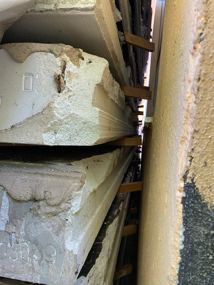 Ytong Xella,samonosne stropni panely 5 m delka - 12