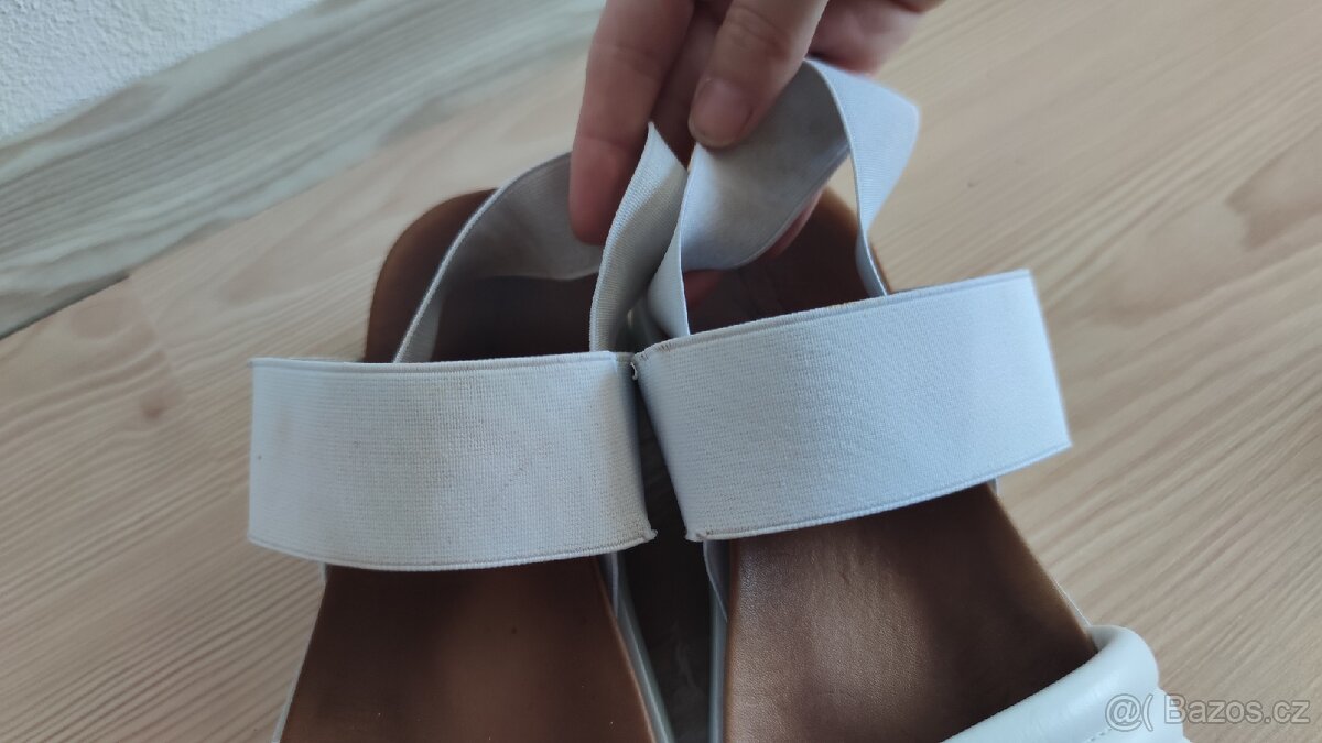 Bílé sandály 38 inuovo - 12