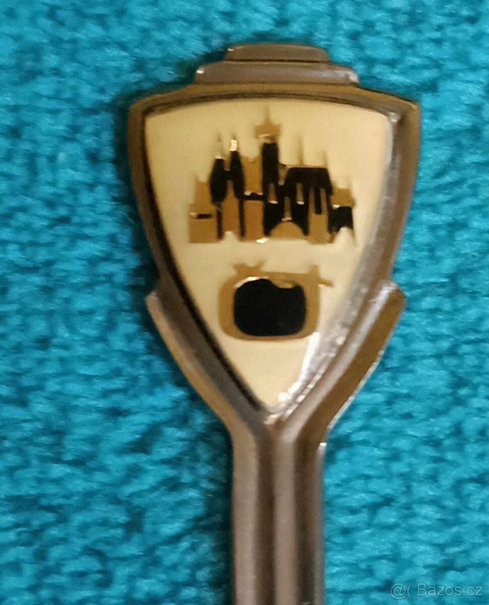 Staré sběratelské lžičky smaltované - 12