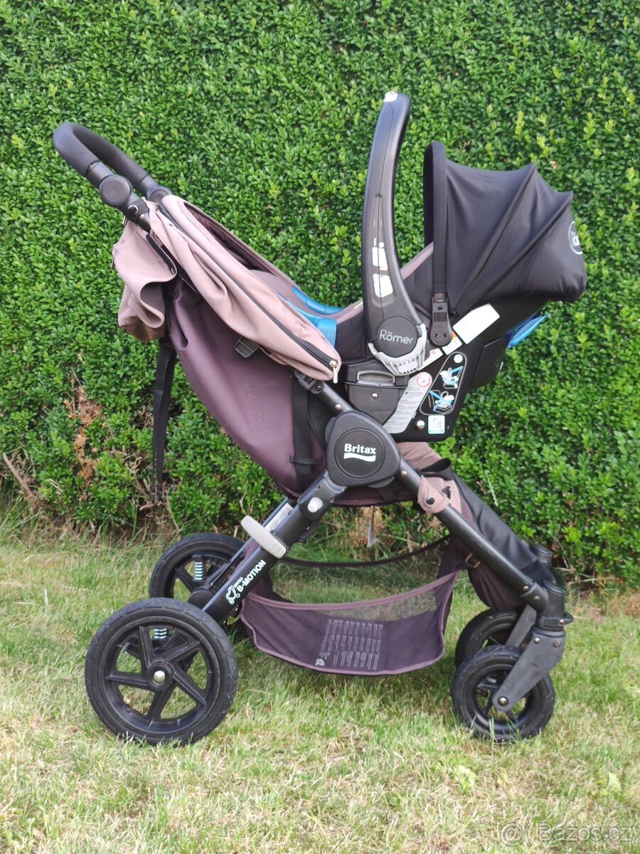 Britax B-MOTION trojkombinace (sporťák, korbička, vajíčko) - 12