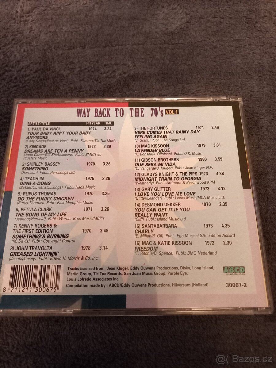 CD originály - čeští i zahraniční interpreti. - 12