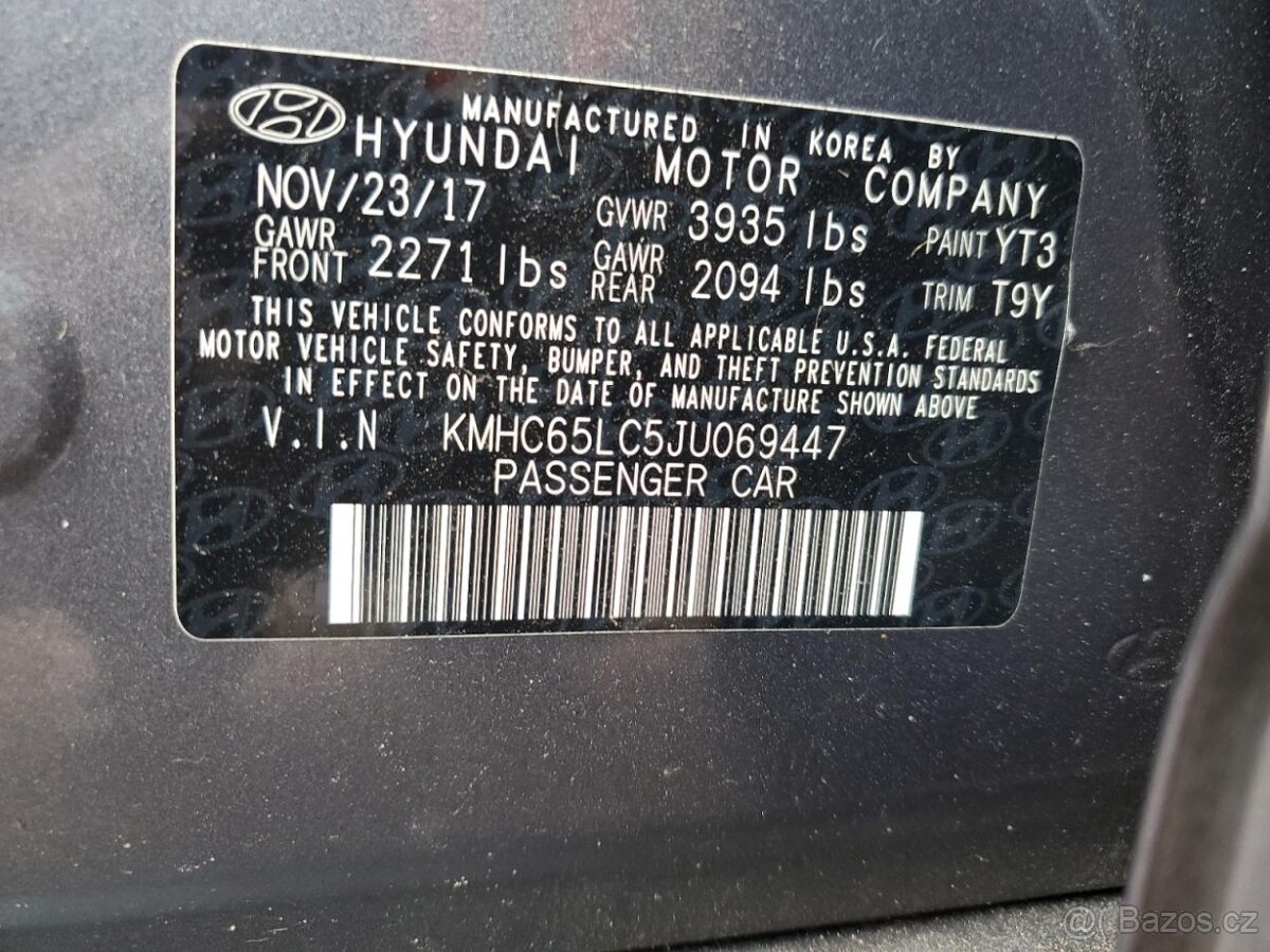 Hyundai Ioniq Blue 2018 - 12