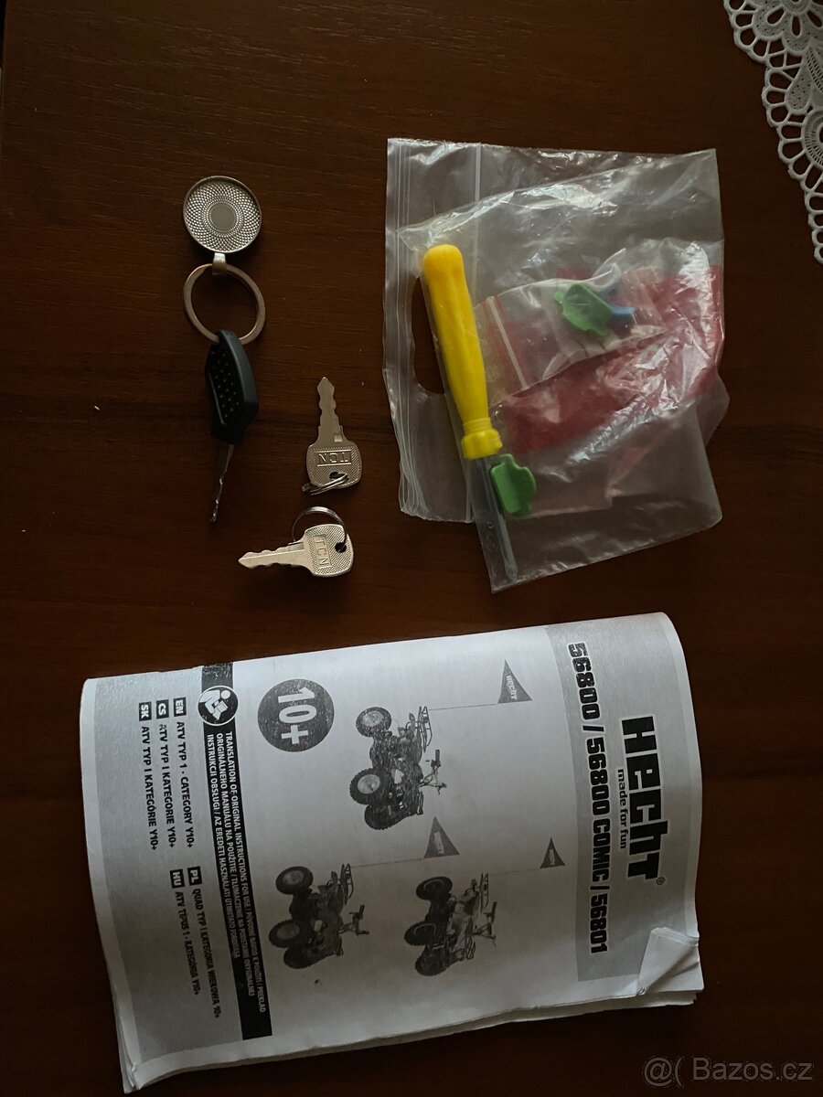 Dětská elektrická čtyřkolka HECHT - 12