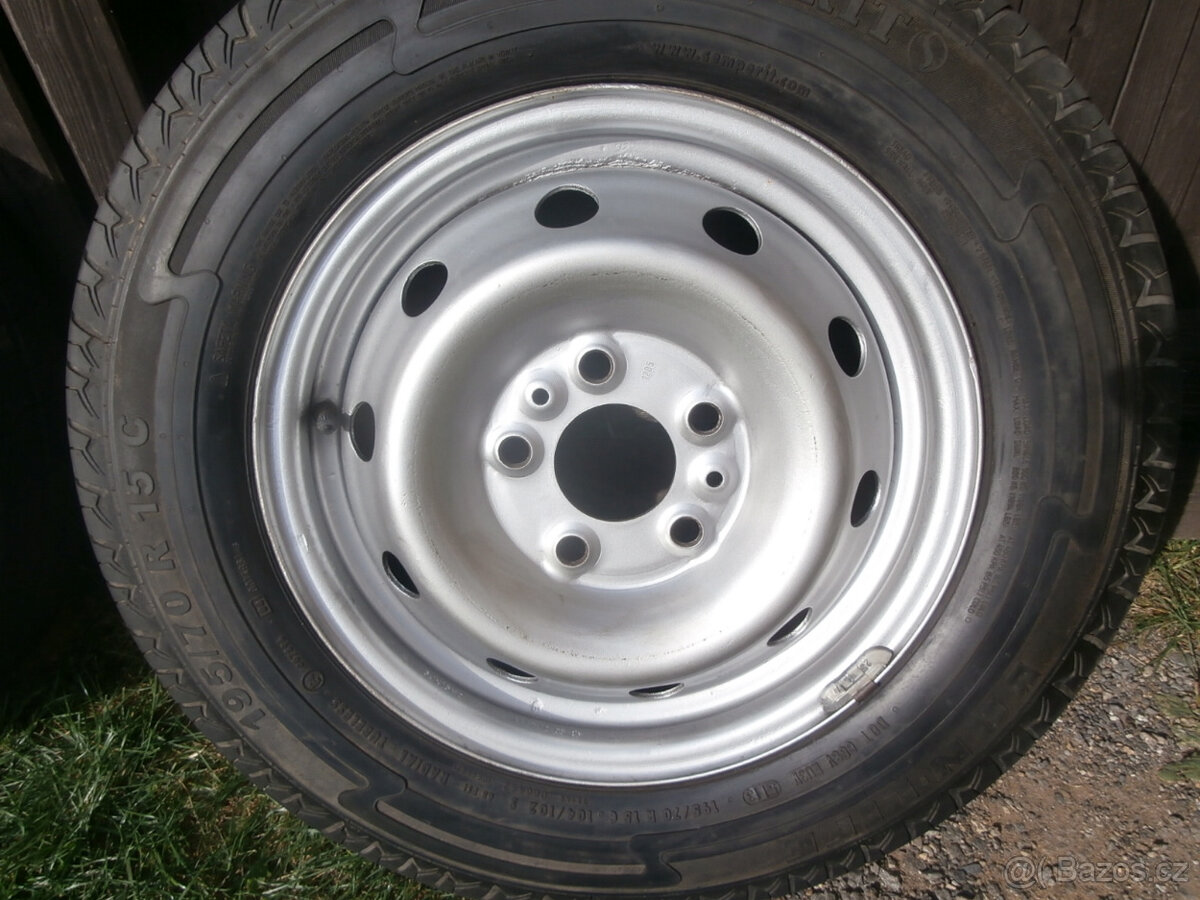 Letni kola fiat ducato 195/70 R15C - 12