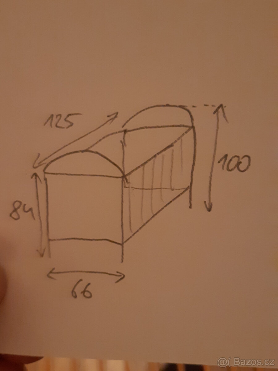 Dětská dřevená postýlka vč. matrace - 12