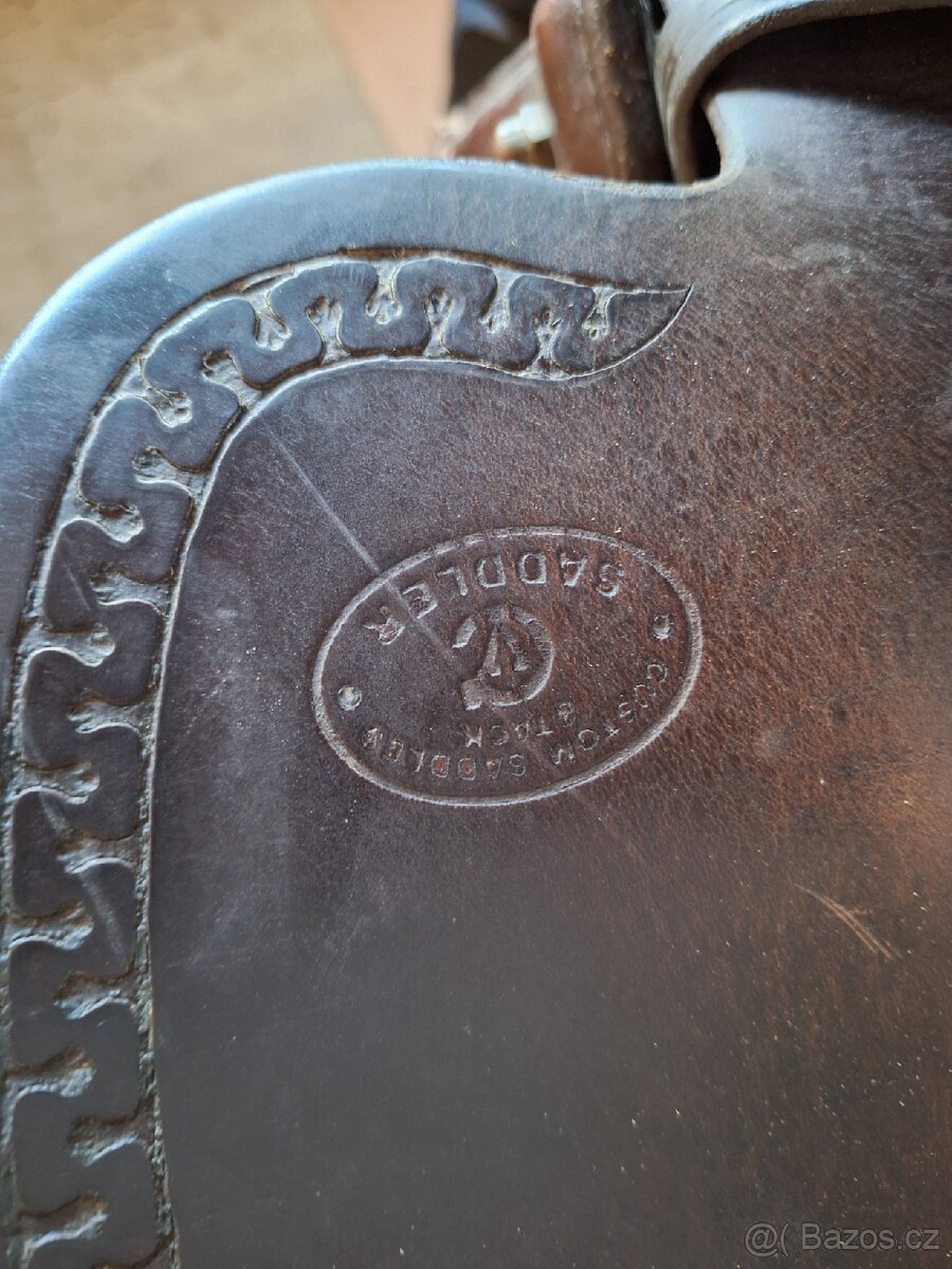Prodám westernové sedlo 16" - 12