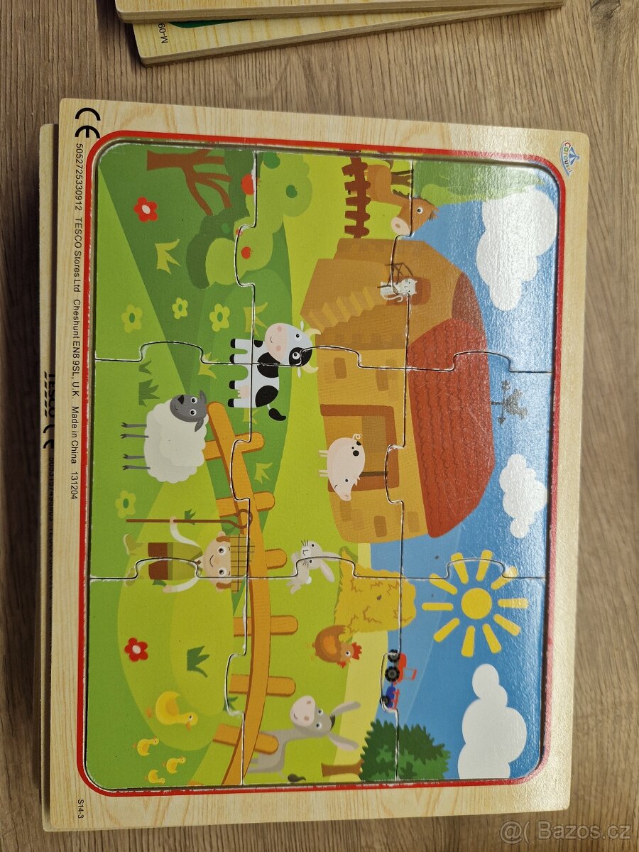 dřevěné puzzle - 12