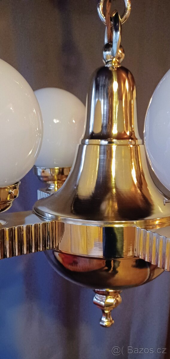 Měšťanský čtyřramenný lustr - 12