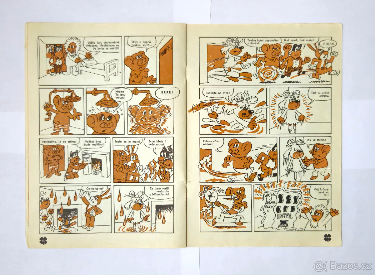 Čtyřlístek č.11 - Letem kulatým světem - Original 1970 - 12