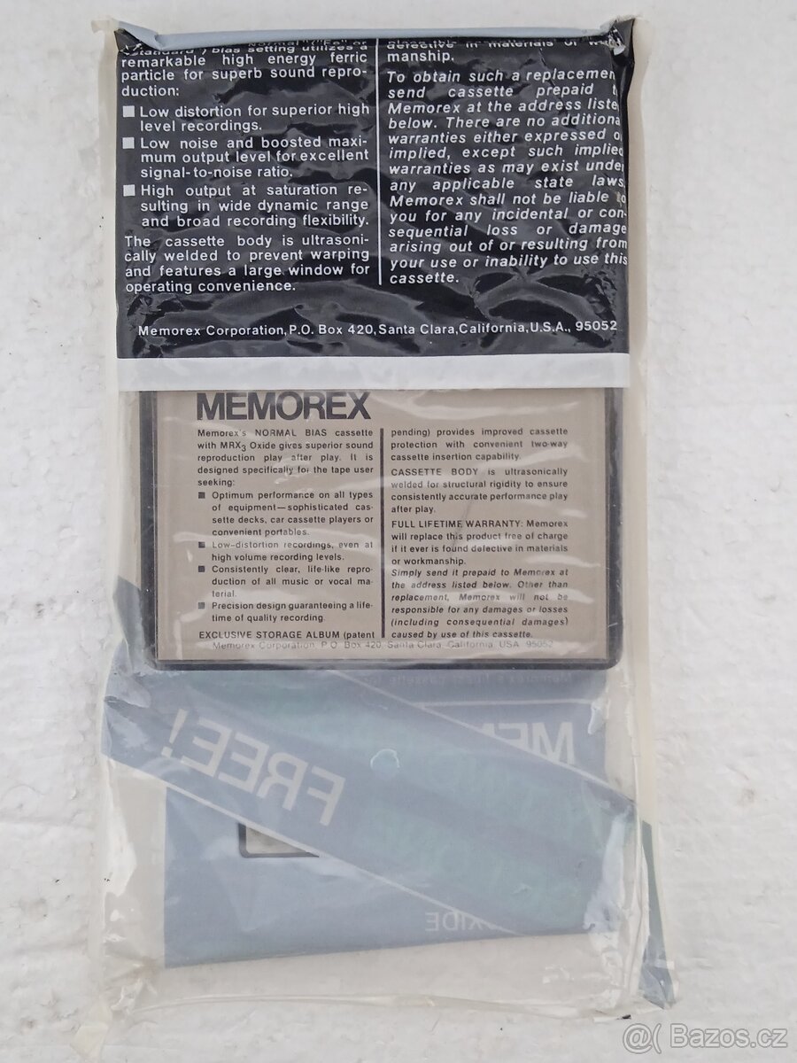 2x MEMOREX 120 MRX3OXIDE Retro Audiokazeta - 12