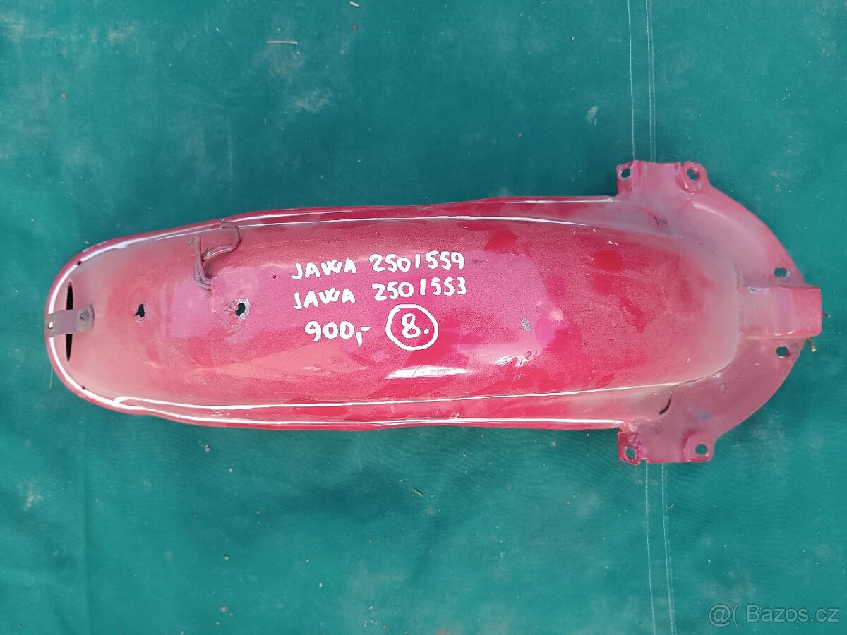 Zadní blatník Jawa kyvacka,panelka,čz,manet, Egypťan,bizon,p - 12