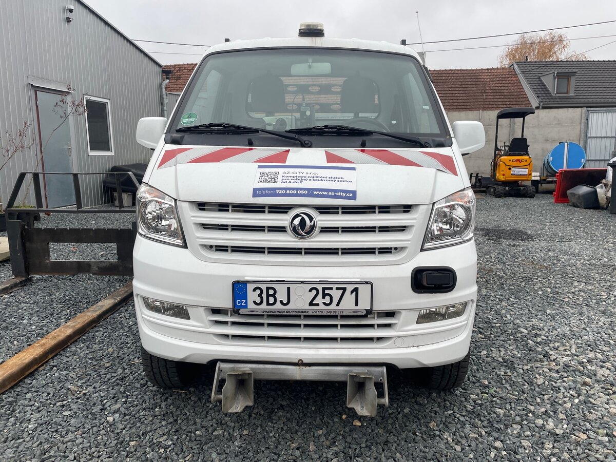 DongFeng DFSK 4x4 3straný sklápěč, Radlice a sypač - 12