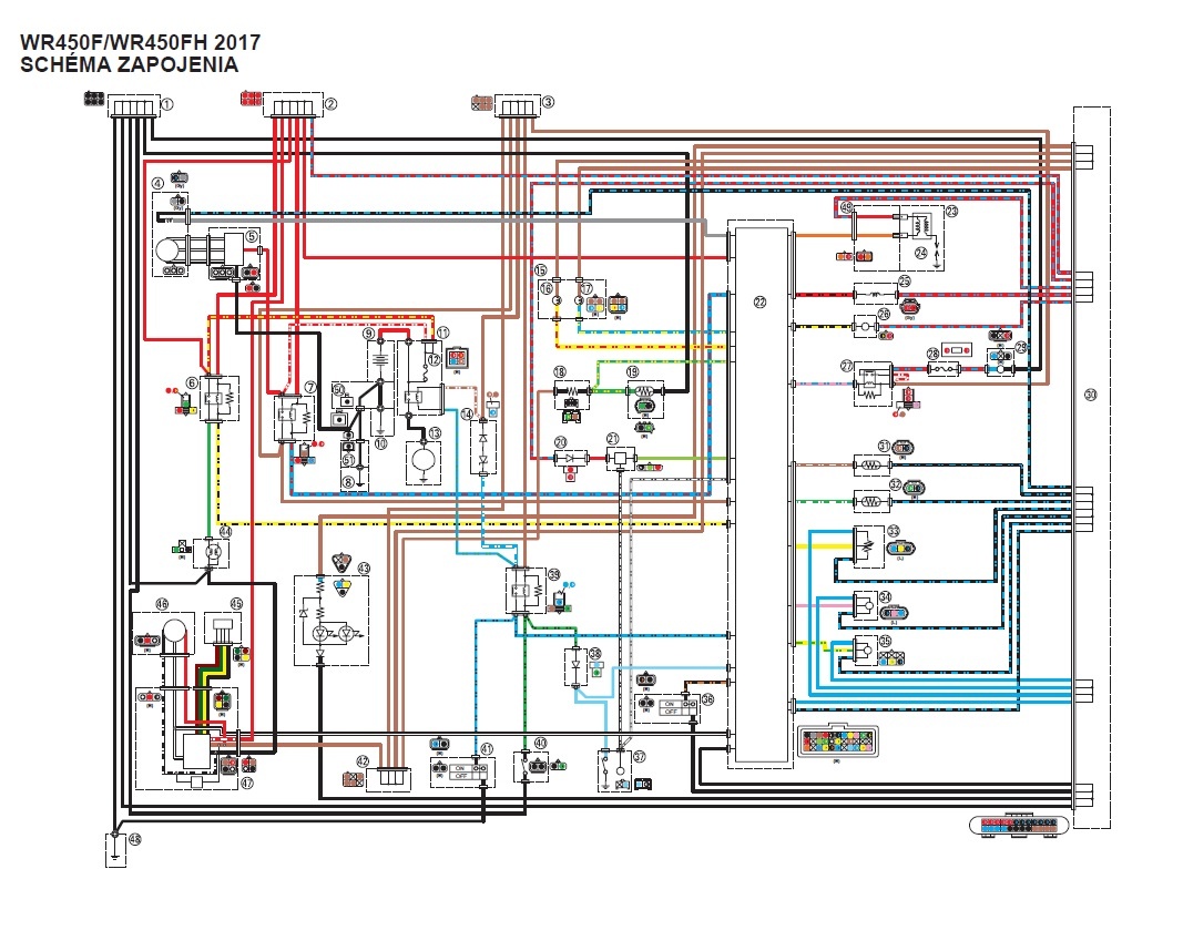 Yamaha WR450F servisny manual - 12