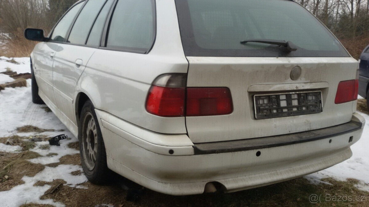 BMW E39 530D Touring sedan 525d 120kW 523i a 520i na díly - 12