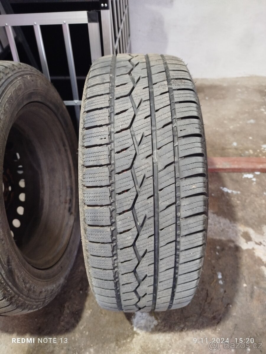 Pneu + Plech. - 215/55 R16 - 12