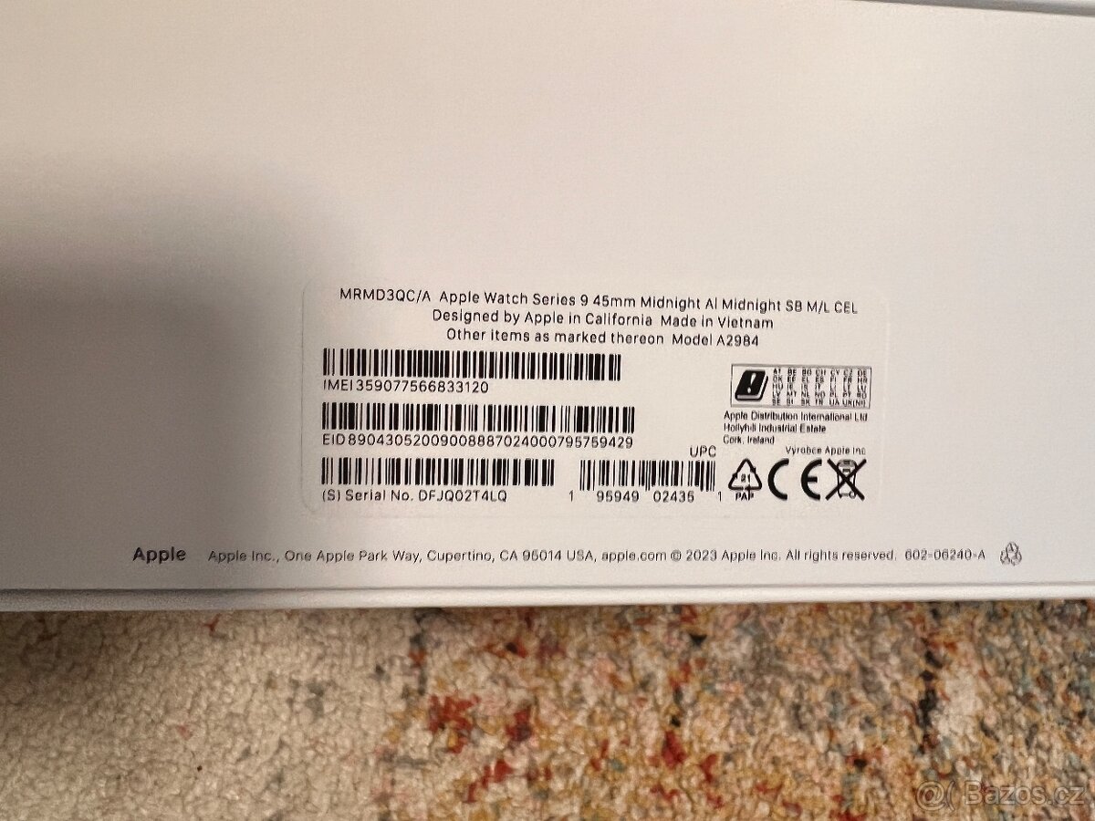 Apple Watch Series 9 45mm Cellular (2024) TOP Stav - 12