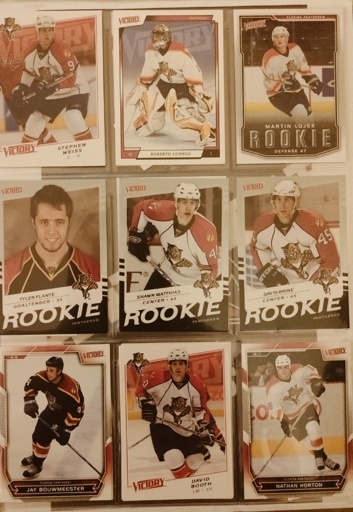 NHL hokejové karty VICTORY - 621 ks - TOP STAV - 12