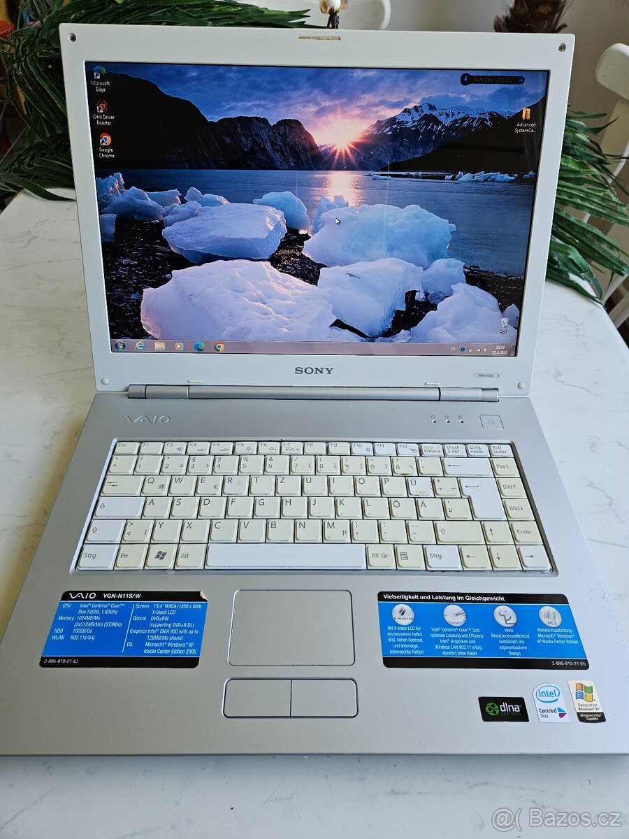 Sony Vaio VGN-N11S/W - 12